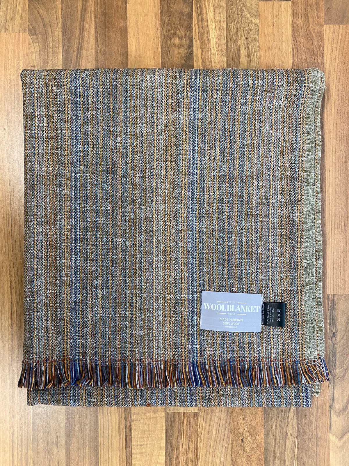 Yorkshire Eco Recycled Wool Blanket - Image 8