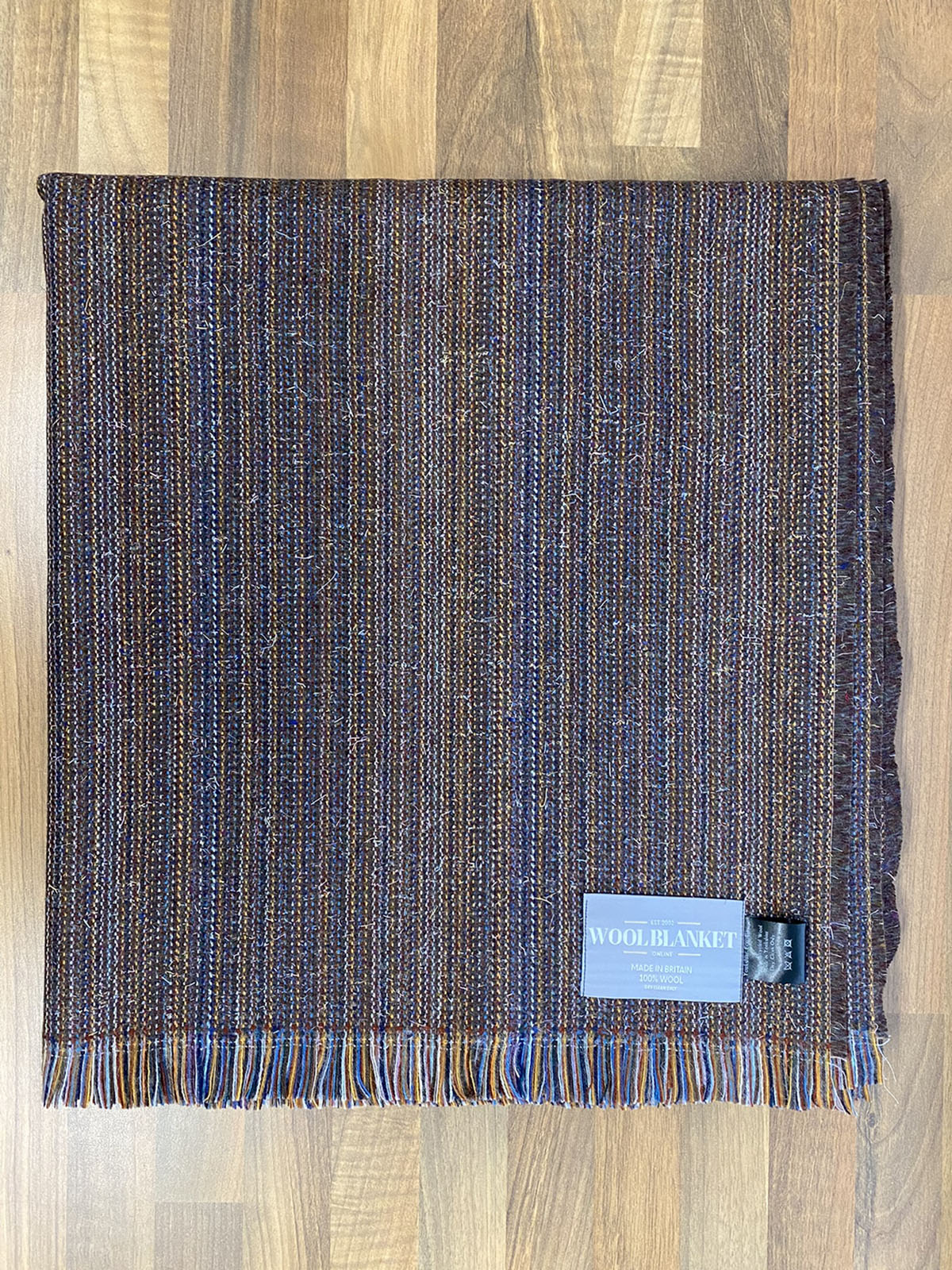 Yorkshire Eco Recycled Wool Blanket - Image 9